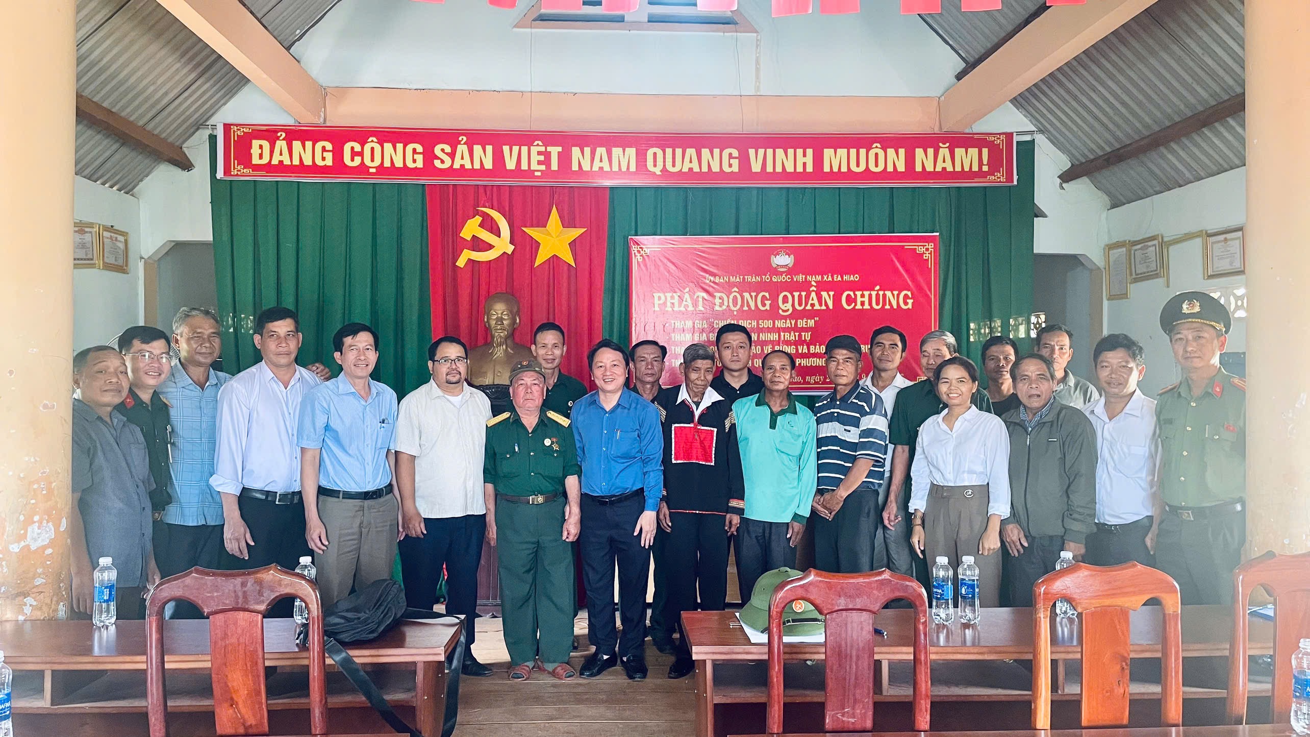 UBMTTQVN XÃ EA HIAO PHÁT ĐỘNG QUẦN CHÚNG NĂM 2026