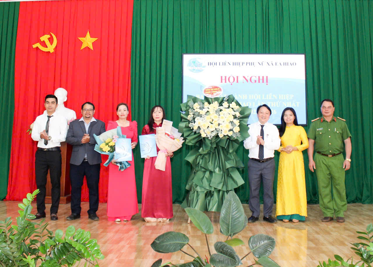 Hội LHPN xã Ea Hiao tổ chức Hội nghị Ban Chấp hành lần thứ nhất, nhiệm kỳ 2021–2026