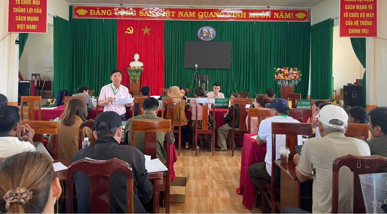 Tổng dư nợ tín dụng chính sách tại xã Ea Hiao đạt hơn 99 tỷ đồng