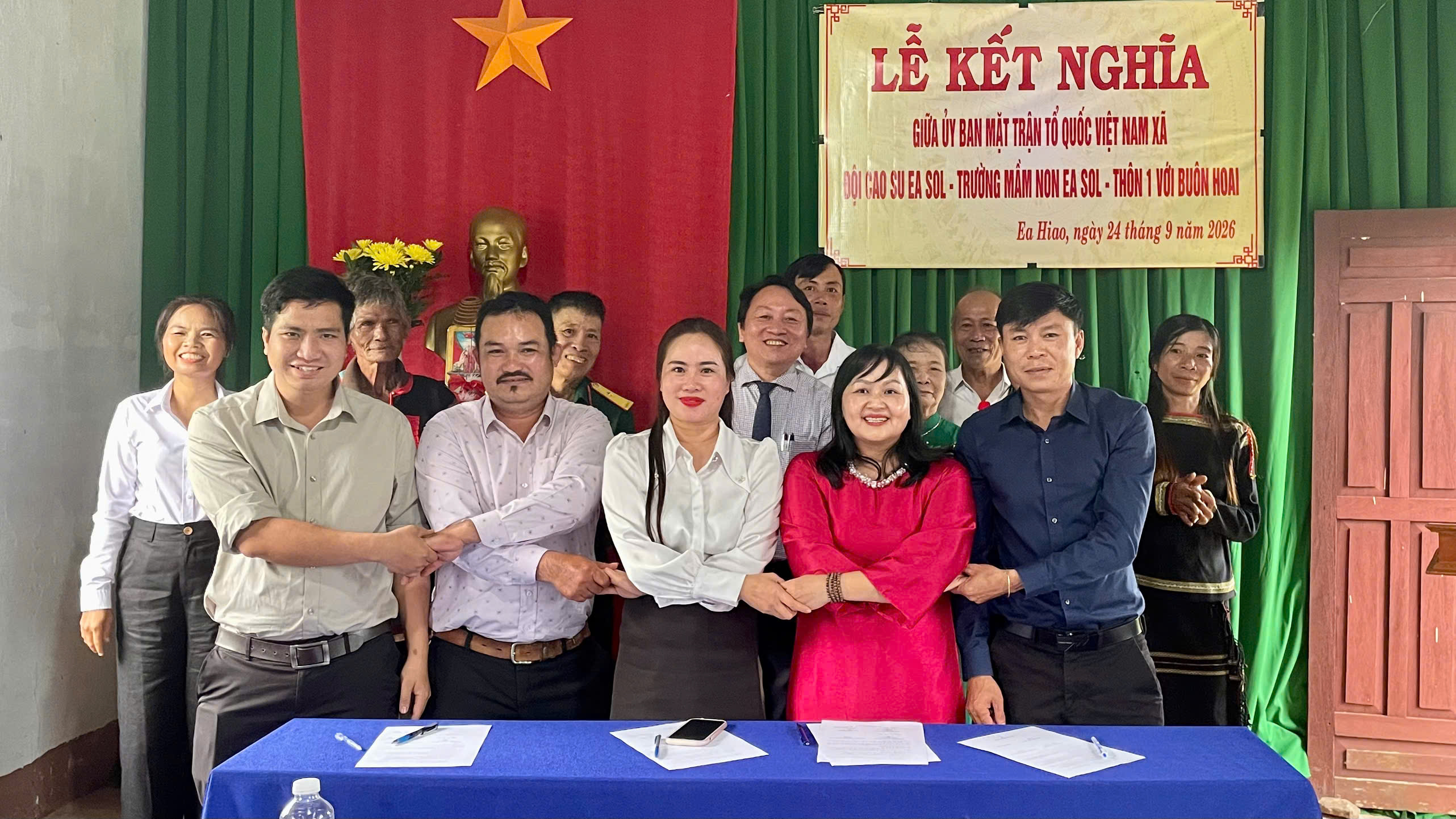 TỔ CHỨC LỄ KẾT NGHĨA VỚI BUÔN HOAI GIAI ĐOẠN 2026–2030