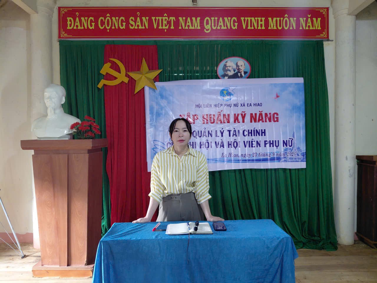Hội Liên hiệp phụ nữ xã Ea Hiao đồng hành cùng hội viên nâng cao kỹ năng quản lý tài chính nông hộ