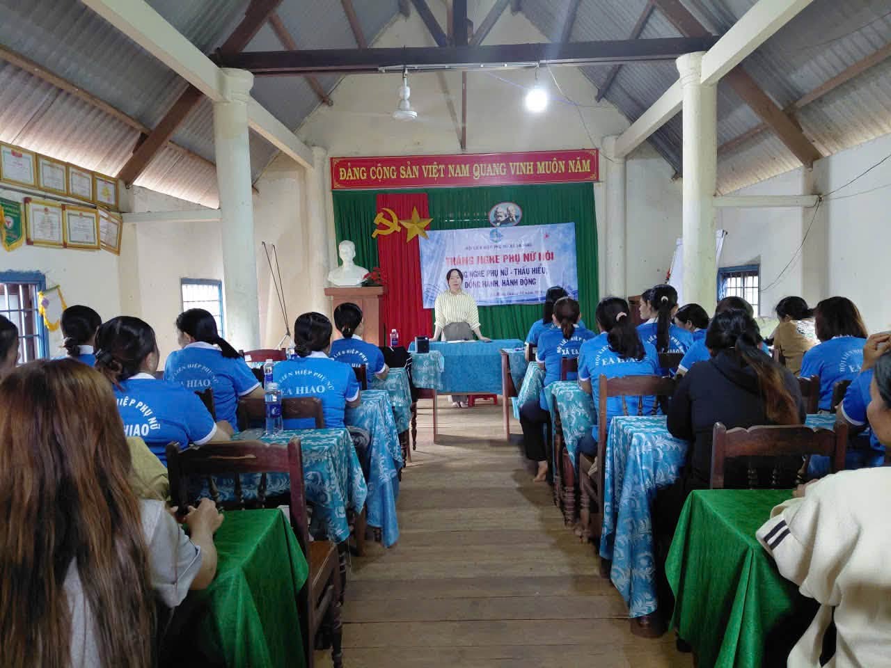 Hội LHPN xã Ea Hiao triển khai  “Tháng nghe phụ nữ nói” tại Buôn Tang